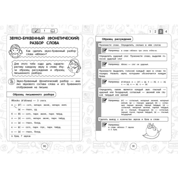 Русский язык: супернаглядный справочник. 1–4 классы. 2025. Справочник. Пожилова Е.О. Эксмо