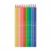 Карандаши цветные 12шт EasyColor пастельные 3-гранные, деревянные 30-0131 Bruno Visconti 12/240