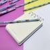 Блокнот 108 листов А7 линия, гребень, твердая обложка Smart Journal Микс 2 бежевая бумага 3-559/02 Bruno Visconti