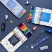 Карандаши цветные 18шт HappyColor 3-гранные 30-0052 Bruno Visconti 12/144