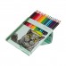 Карандаши цветные 18шт EasyColor 3-гранные, деревянные 30-0029 Bruno Visconti 8/160
