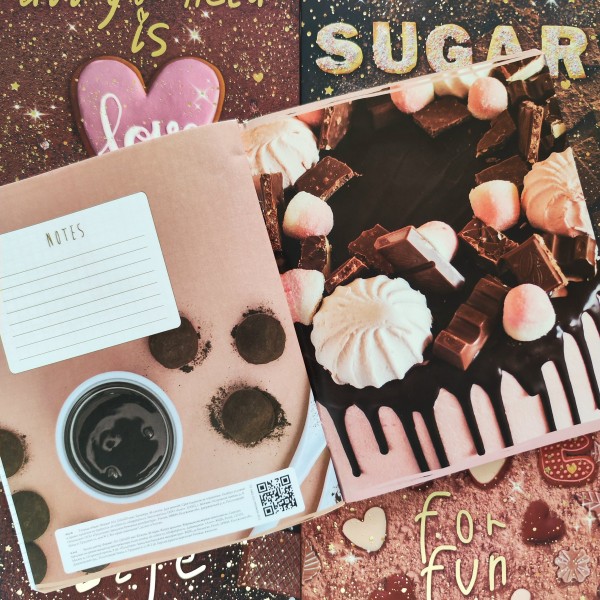 Тетрадь 48 листов А5+ 165х203 клетка Sweet life матовая ламинация софт-тач 65г/м2 7-48-1237 Bruno Visconti 5/60