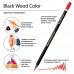 Карандаши цветные 36шт BlackWoodColor пластиковые 30-0101 Bruno Visconti 4/40