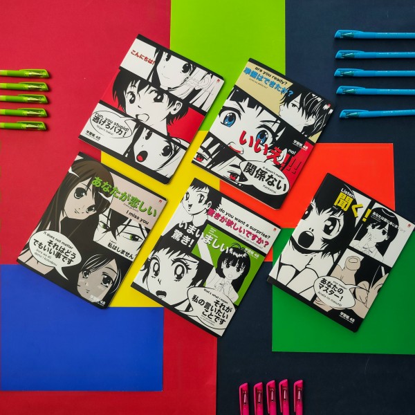 Тетрадь 48 листов А5+ 165х203 клетка Manga anime Аниме ассорти 65г/м2 7-48-1241 Альт 10/60
