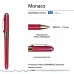 Ручка подарочная шариковая Monaco Pearl синяя 0,5мм пурпурный корпус 20-0125/83 Bruno Visconti 12/288