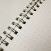 Блокнот 60 листов А7 105х105 в точку, гребень, пластиковая обложка Pocket journal Счастье в кофе 80г/м2 3-654/02 Bruno Visconti 24/96