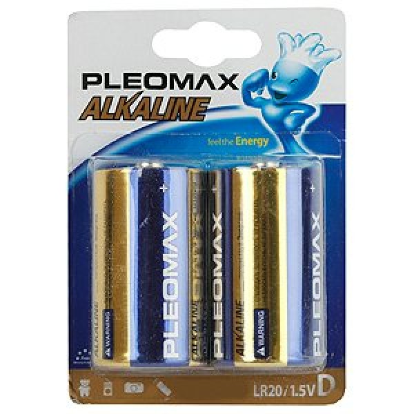 Элемент питания R20 Samsung Pleomax LR20-2BL Samsung 40482