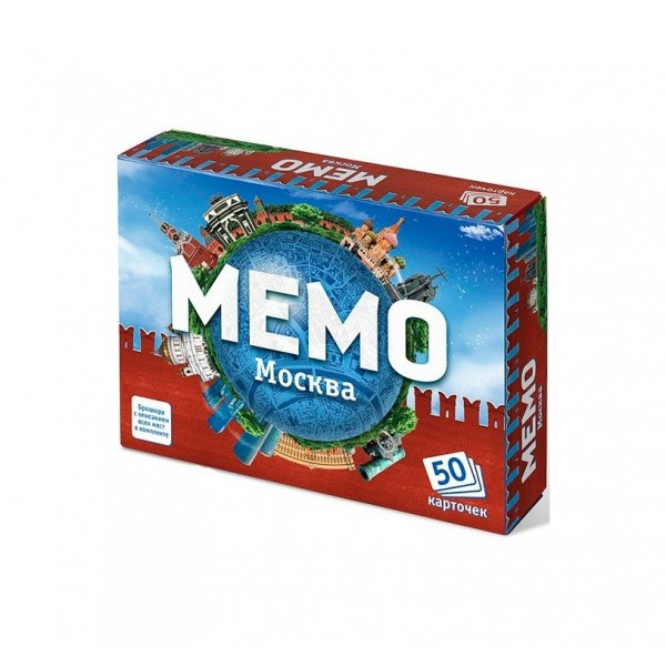 Нескучные игры Игра   Мемо. Москва 7205 Россия