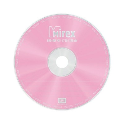 Диск DVD+RW 4.7Gb 4x Slim case UL130022A4S Mirex