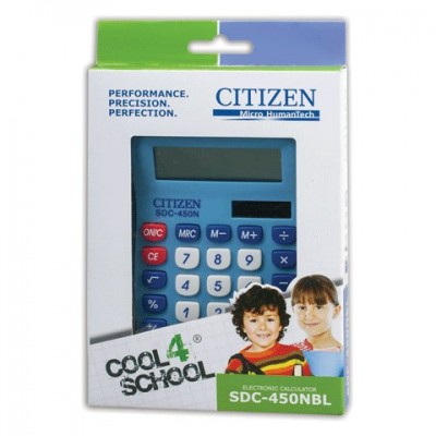 Калькулятор 8-разр. SDC-450NBLCFS  Citizen