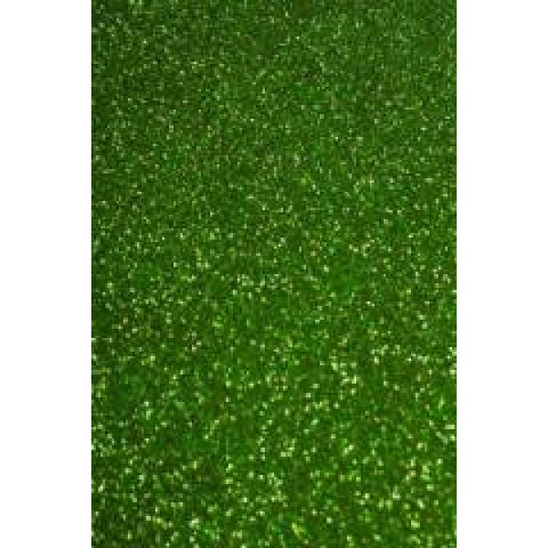 Фоамиран 42х62 2мм глиттерный светло-зеленый GL-EVA-012 Волшеб.мастер.