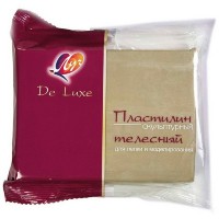 Пластилин скульптурный телесный De Luxe 300гр 23С1482-08 Луч