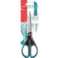 Ножницы канцелярские 17см Essentials soft прорезиненые ручки 468210 Maped