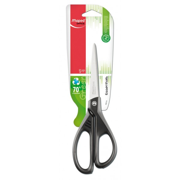 Ножницы канцелярские 21см Essentials green 468110 Maped 24/192