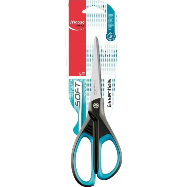 Ножницы канцелярские 21см Essentials soft 468310 Maped