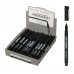 Маркер перманентный для CD UniMark Slim черный 22-0028 Bruno Visconti 10/150