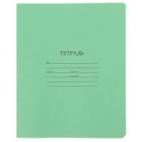 Тетрадь 24 листа А5 линия Зеленая 60г/м2 TB524 Z1 021 КБК
