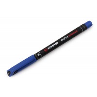 Маркер перманентный 0,4мм Ручка OHPen universal синий 841/41 Stabilo