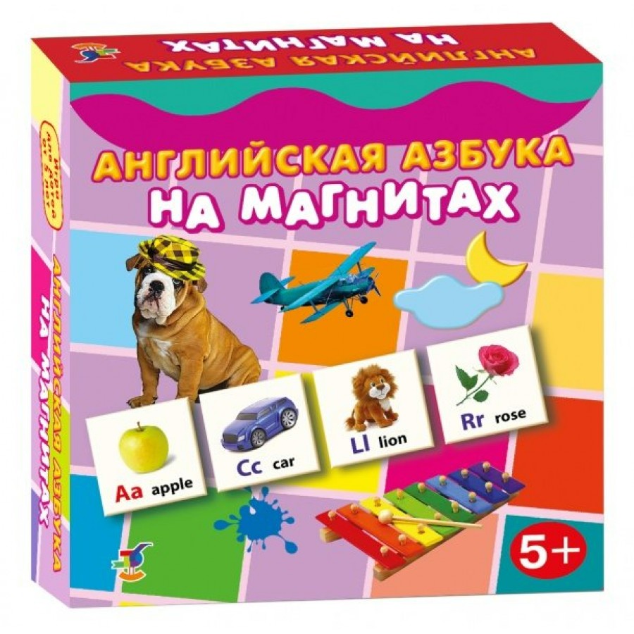 Дрофа-Медиа Игра Английская азбука на магнитах/в коробке 2907 Россия