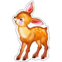 Сфера/Плакат вырубка. Олененок/ФМ-9029/мини