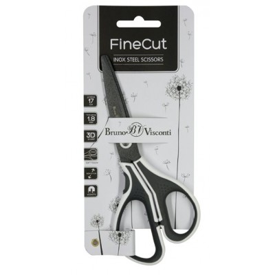 Ножницы канцелярские 17см Finecut с тефлоновым покрытием 60-0025 Bruno Visconti