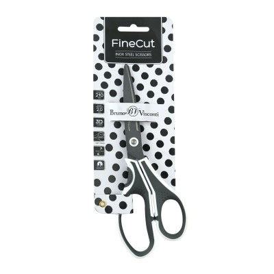 Ножницы канцелярские 21см Finecut с тефлоновым покрытием 60-0026 Bruno Visconti