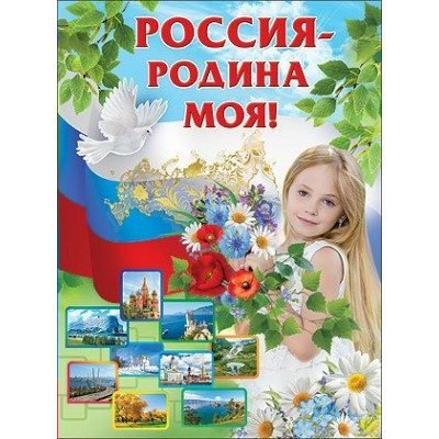 Праздник/Плакат. Россия - Родина моя/0800237/