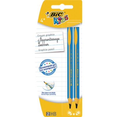 Карандаш чернографитный Набор 2шт Для детей 9204071 919261 Bic