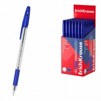 Ручка шариковая R-301 Classic Stick&Grip синяя 1мм 39527 ErichKrause 50/400/3200