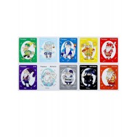 РазвИгрыВоскоб Игра 10 Карточки Разноцветные гномы ЛАР-126 Россия