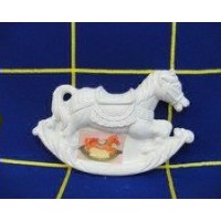 Фигурка гипсовая Лошадка качалка Барельеф 38 Фигурка гипсовая Лошадка качалка Барельеф 38