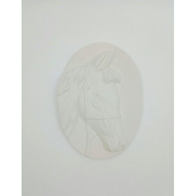 Фигурка гипсовая Лошадь голова 37 NoName