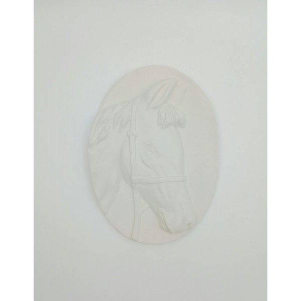 Фигурка гипсовая Лошадь голова 37 NoName