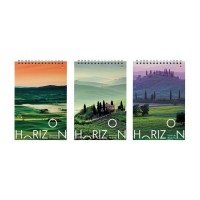 Блокнот 40 листов А5 127х202 клетка, гребень Природа 55г/м2 3-40-053 Альт