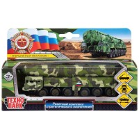 Технопарк Игрушка   Модель Ракетный комплекс 15 см, металл, инерционная SB-16-20-M-WB Китай