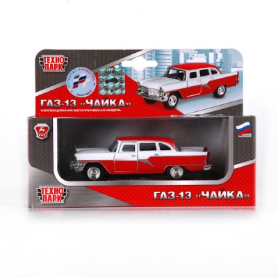 Технопарк Игрушка   Машина. ГАЗ Чайка инерционная X600-H09083-R Китай
