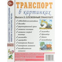 Транспорт в картинках. Выпуск 2: служебный транспорт. 