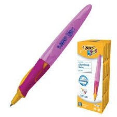 Ручка шариковая Твист синяя, розовый корпус 918458 Bic