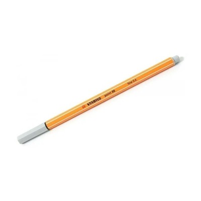 Ручка капилярная Point 88 темно-серая холодная 0,4мм 88/97 Stabilo