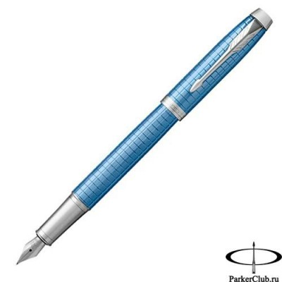 Ручка подарочная перьевая PK IM PRM BLUE CT FP F GB корпус синий 1931688 Parker