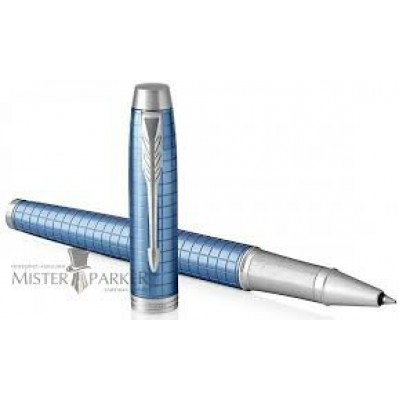 Ручка подарочная роллер PK IM PRM BLUE CT RB F.BLK GB 1931690 Parker