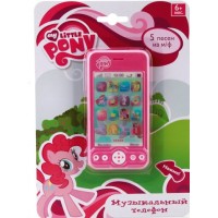 Умка Игрушка   Музыкальный телефон. MyLittlePony. Мой маленький пони, 5 песен TT837-MLP Россия