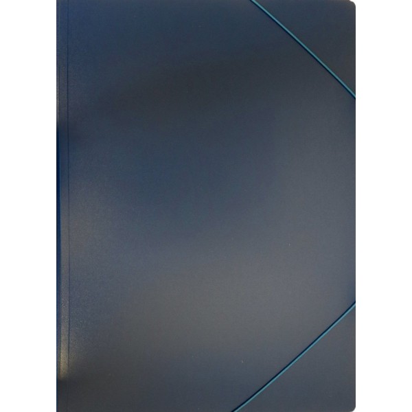 Папка на резинке А3 0,70мм синяя PRA3blu Бюрократ  40