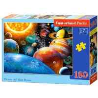 Castor Land Пазл 180  Планеты B-018345 Польша
