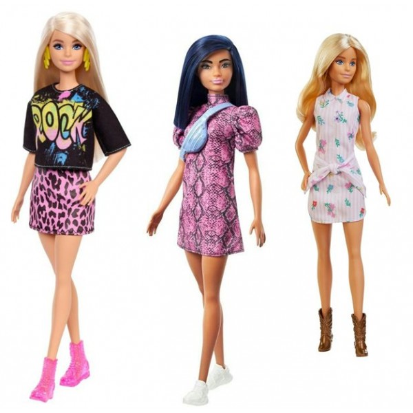 Mattel Игрушка  Barbie Кукла Барби. Игра с модой/30 см FBR37 Индонезия ассортимент