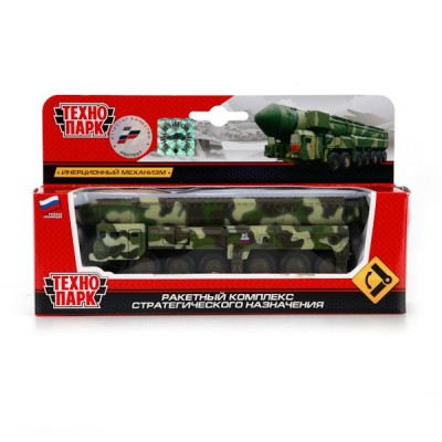 Технопарк Игрушка Машина. РКСН Тополь с ракетой/15 см, металл., инерц., откр. двери SB-16-20-M-WB Китай открываются двери Технопарк Игрушка Машина. РКСН Тополь с ракетой/15 см, металл., инерц., откр. двери SB-16-20-M-WB Китай открываются двери