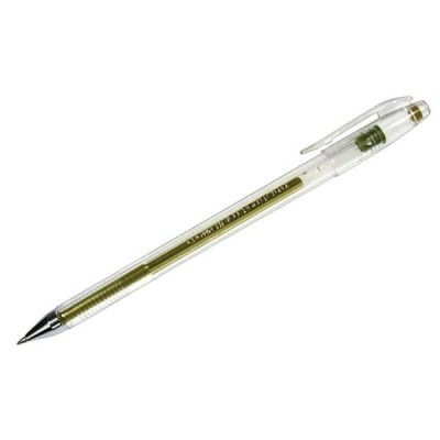 Ручка гелевая Hi-Jell металлик золото 0,7мм HJR-500GSM Crown 12/144 001962