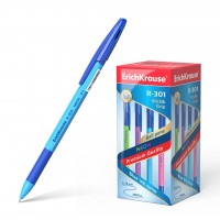 Ручка шариковая R-301 Neon Stick&Grip синяя 0,7мм 42751 ErichKrause 50/400/3200