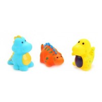 Играем вместе Игрушка   Игрушка для ванной. 3 Дракона в сетке/резин. LXB342_343_345 Китай