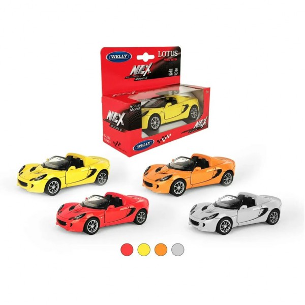 Welly Игрушка   Машина. Модель 1:38 Lotus Elise 111S 2003 42335W Китай ассортимент